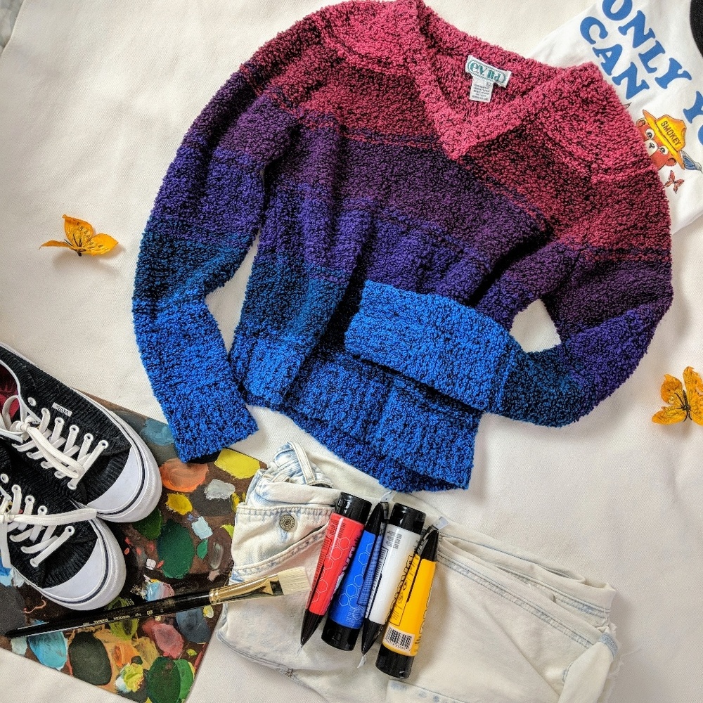 Pullover Striped Sweater